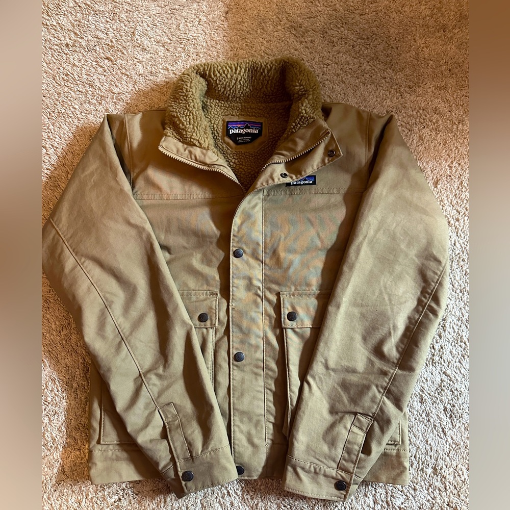 Patagonia Canvas Sherpa Lined Jacket